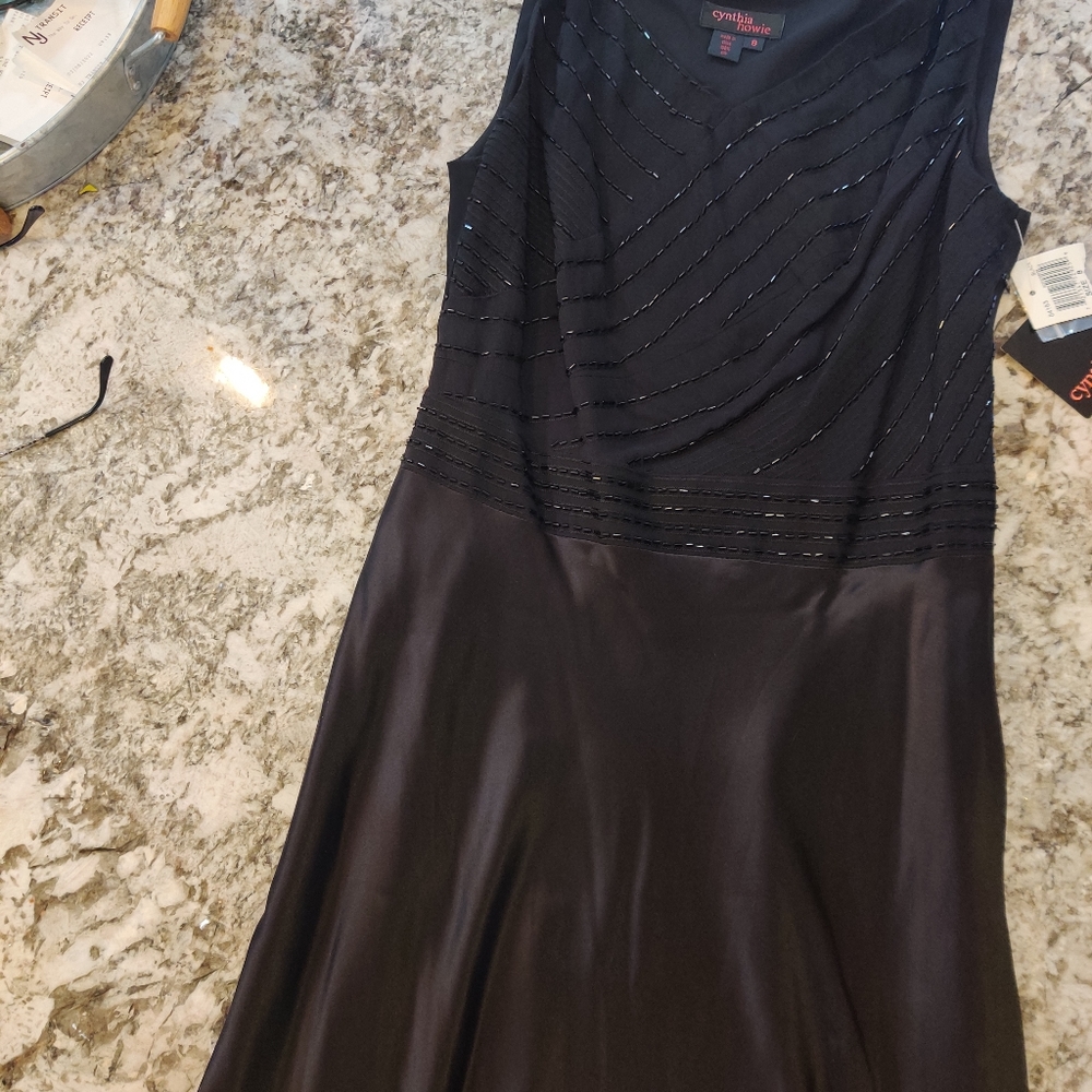 Satin slip dress